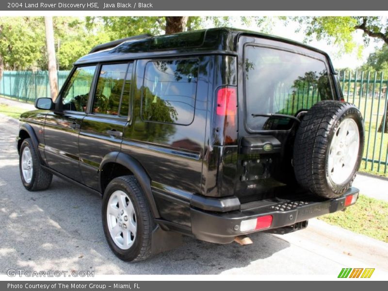 Java Black / Black 2004 Land Rover Discovery HSE