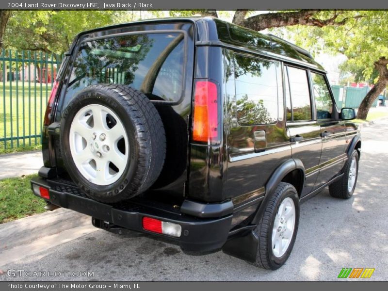Java Black / Black 2004 Land Rover Discovery HSE