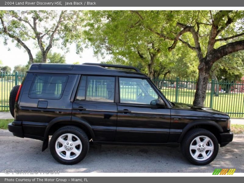 Java Black / Black 2004 Land Rover Discovery HSE