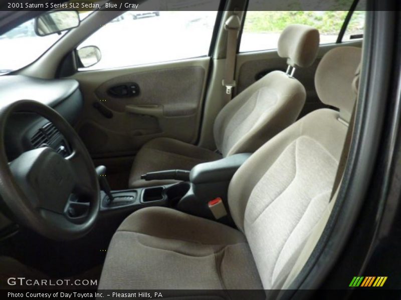 Blue / Gray 2001 Saturn S Series SL2 Sedan