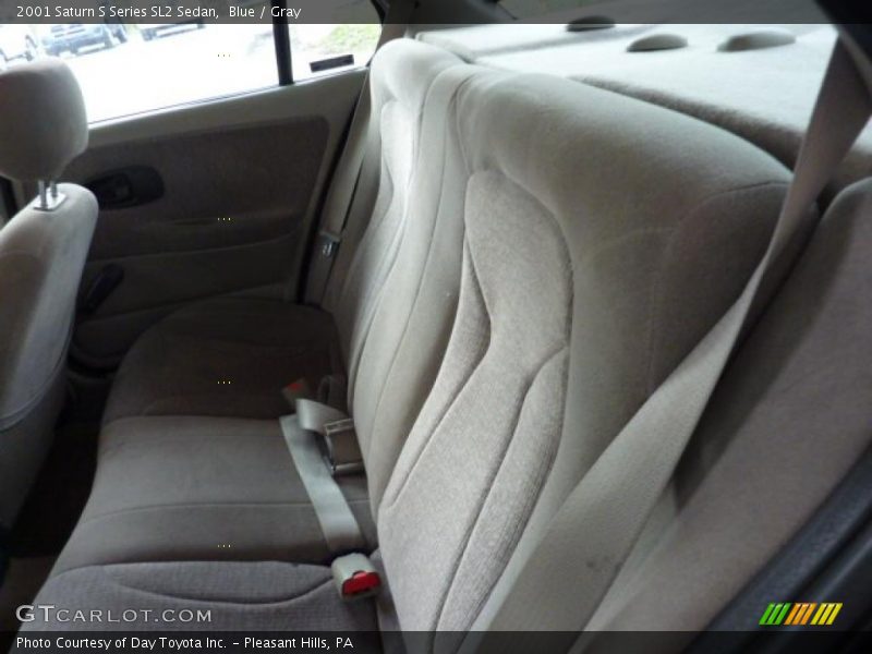 Blue / Gray 2001 Saturn S Series SL2 Sedan