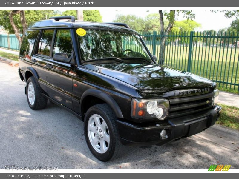 Java Black / Black 2004 Land Rover Discovery HSE