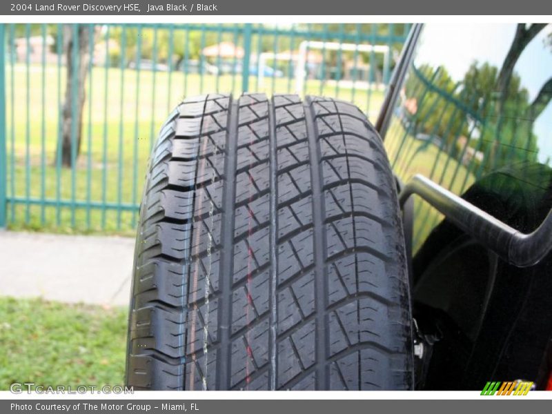 Java Black / Black 2004 Land Rover Discovery HSE