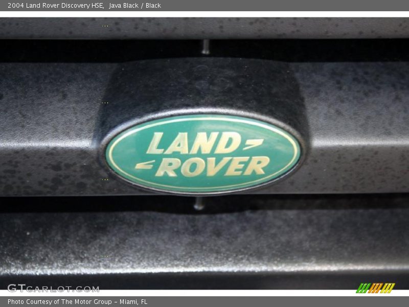 Java Black / Black 2004 Land Rover Discovery HSE