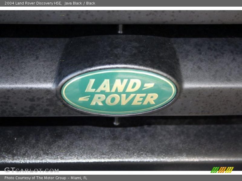 Java Black / Black 2004 Land Rover Discovery HSE