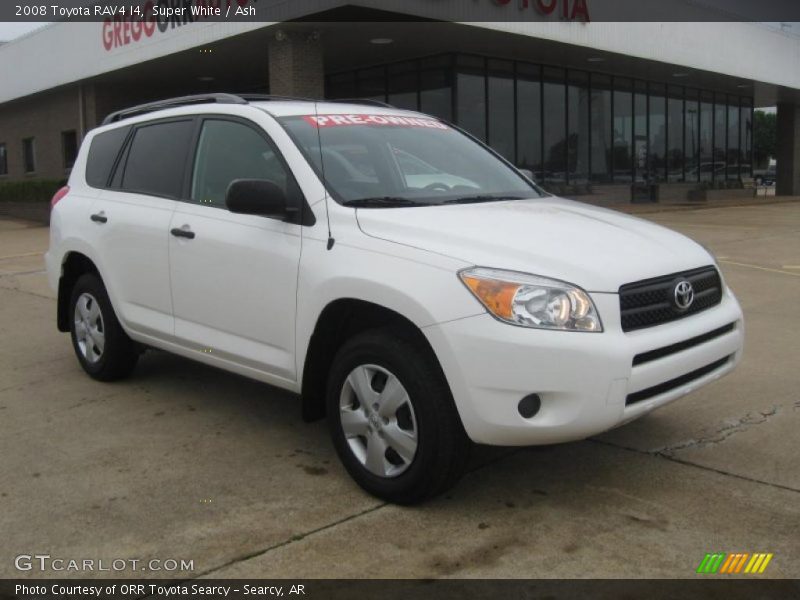 Super White / Ash 2008 Toyota RAV4 I4