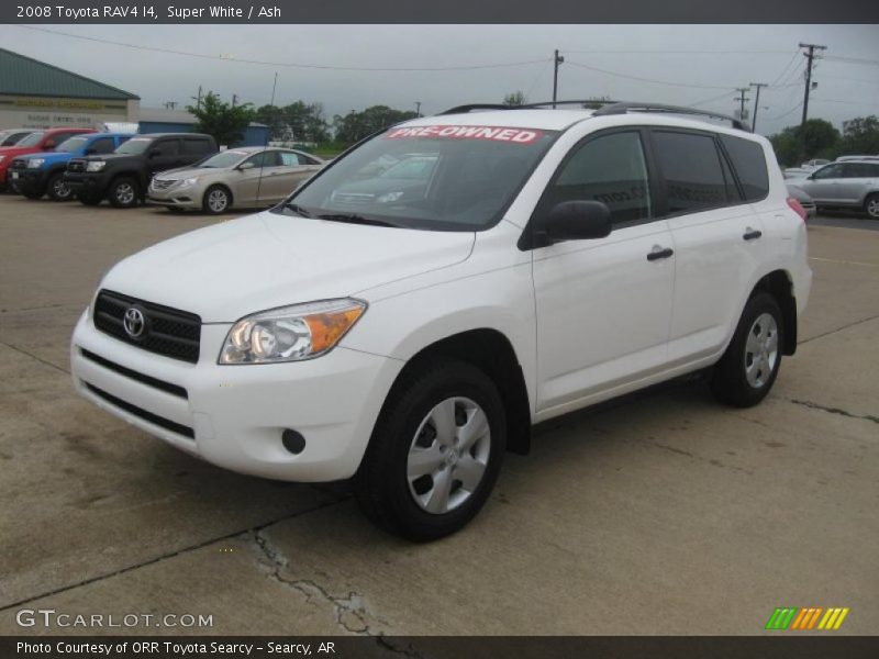 Super White / Ash 2008 Toyota RAV4 I4