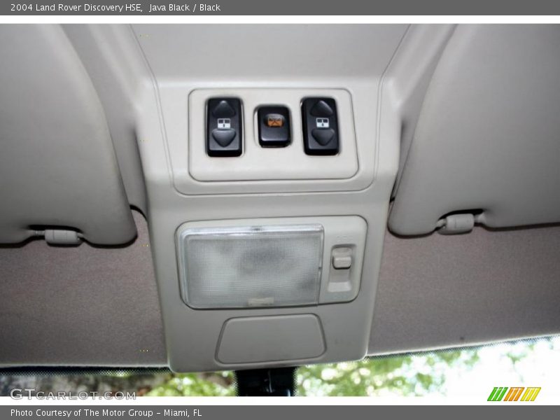 Java Black / Black 2004 Land Rover Discovery HSE