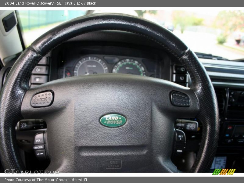 Java Black / Black 2004 Land Rover Discovery HSE