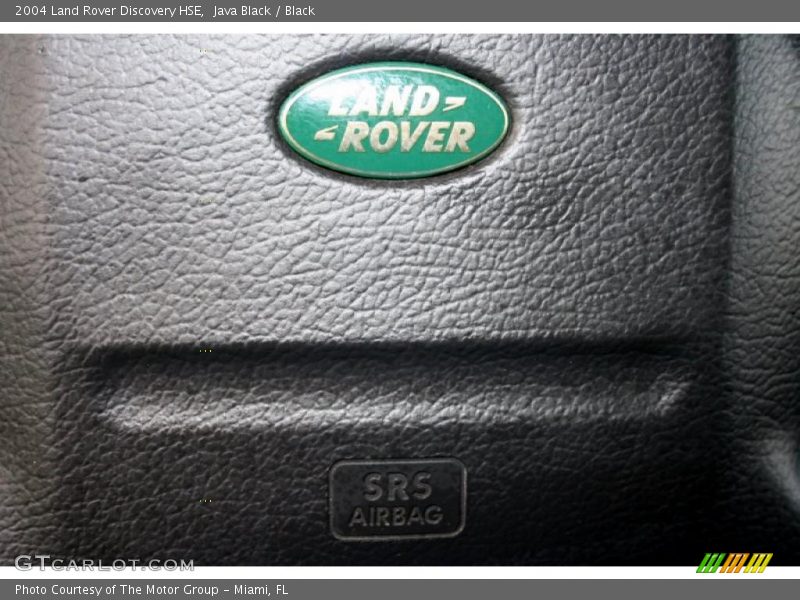 Java Black / Black 2004 Land Rover Discovery HSE