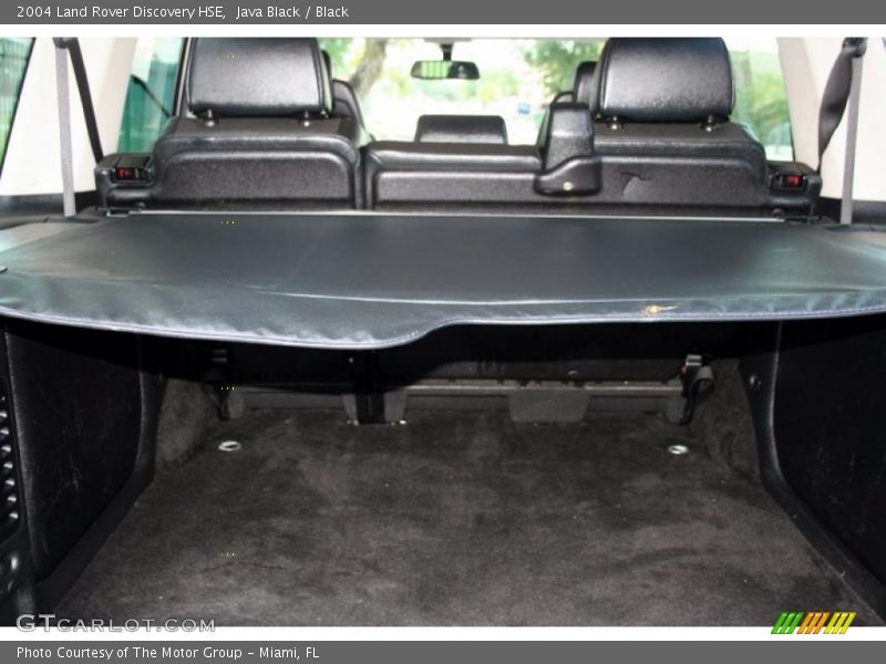 Java Black / Black 2004 Land Rover Discovery HSE