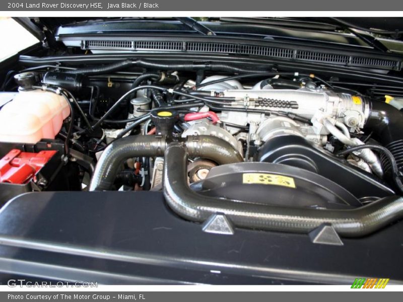 Java Black / Black 2004 Land Rover Discovery HSE