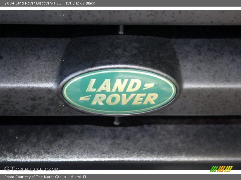 Java Black / Black 2004 Land Rover Discovery HSE