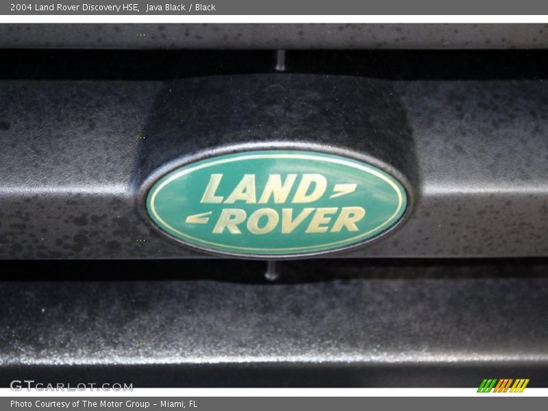 Java Black / Black 2004 Land Rover Discovery HSE