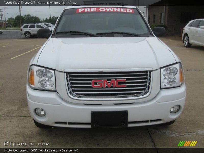 Summit White / Light Gray 2008 GMC Envoy SLE