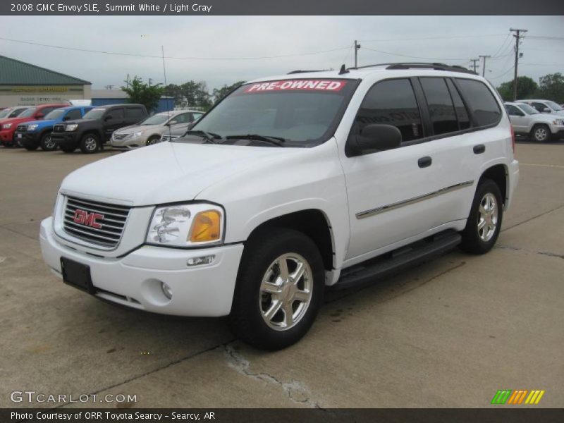Summit White / Light Gray 2008 GMC Envoy SLE