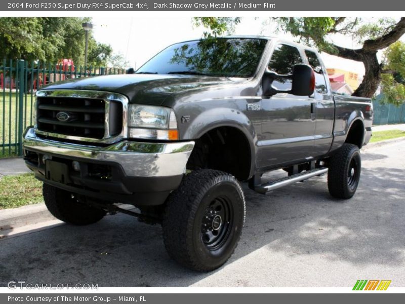 Dark Shadow Grey Metallic / Medium Flint 2004 Ford F250 Super Duty FX4 SuperCab 4x4