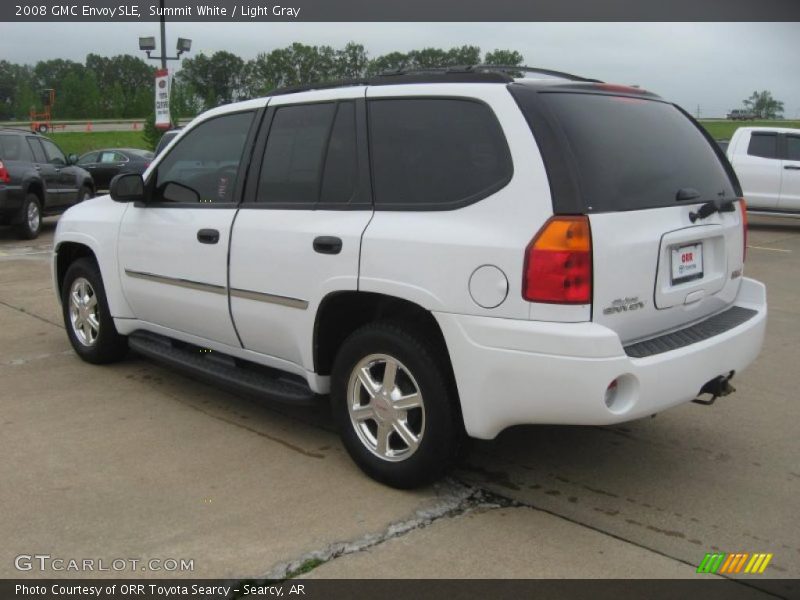 Summit White / Light Gray 2008 GMC Envoy SLE