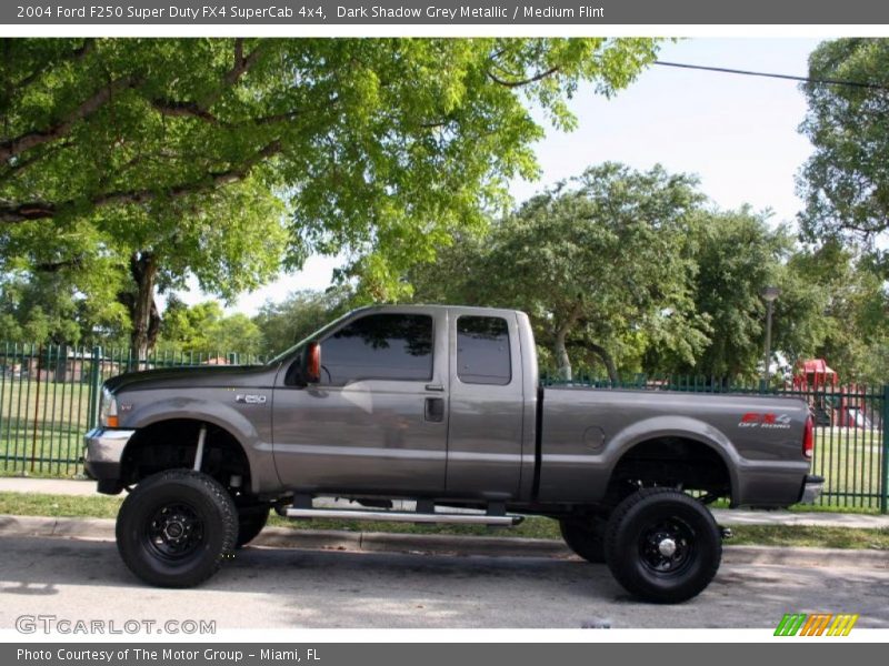 Dark Shadow Grey Metallic / Medium Flint 2004 Ford F250 Super Duty FX4 SuperCab 4x4