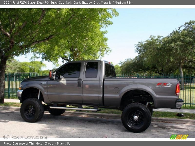 Dark Shadow Grey Metallic / Medium Flint 2004 Ford F250 Super Duty FX4 SuperCab 4x4