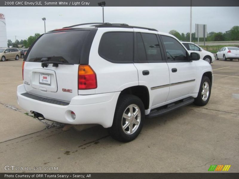 Summit White / Light Gray 2008 GMC Envoy SLE