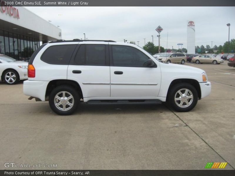 Summit White / Light Gray 2008 GMC Envoy SLE