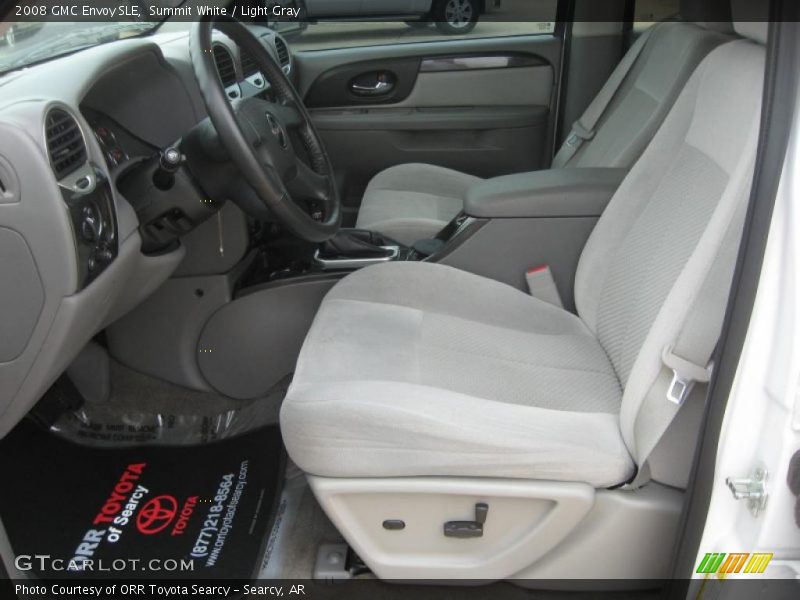 Summit White / Light Gray 2008 GMC Envoy SLE