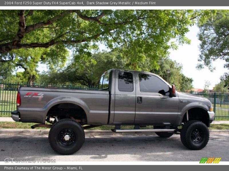 Dark Shadow Grey Metallic / Medium Flint 2004 Ford F250 Super Duty FX4 SuperCab 4x4