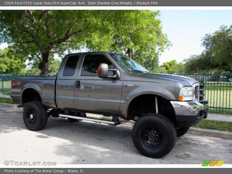 Dark Shadow Grey Metallic / Medium Flint 2004 Ford F250 Super Duty FX4 SuperCab 4x4
