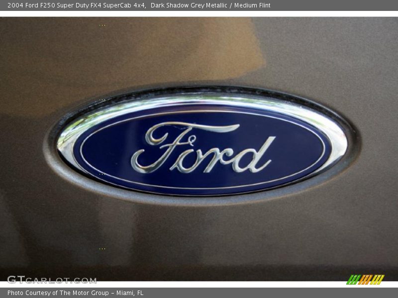 Dark Shadow Grey Metallic / Medium Flint 2004 Ford F250 Super Duty FX4 SuperCab 4x4
