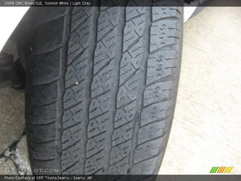Summit White / Light Gray 2008 GMC Envoy SLE