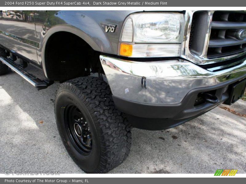 Dark Shadow Grey Metallic / Medium Flint 2004 Ford F250 Super Duty FX4 SuperCab 4x4
