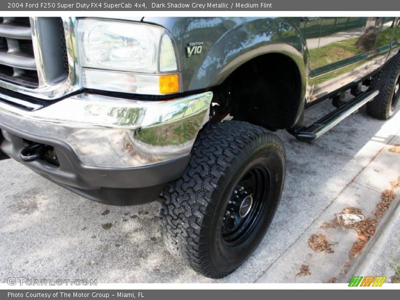 Dark Shadow Grey Metallic / Medium Flint 2004 Ford F250 Super Duty FX4 SuperCab 4x4