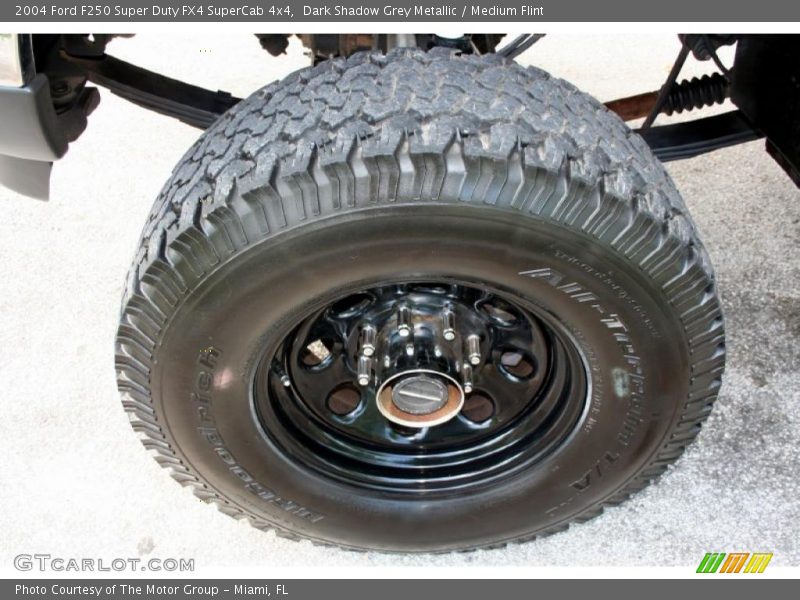 Dark Shadow Grey Metallic / Medium Flint 2004 Ford F250 Super Duty FX4 SuperCab 4x4