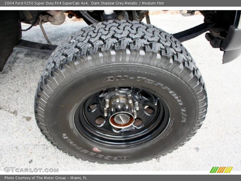 Dark Shadow Grey Metallic / Medium Flint 2004 Ford F250 Super Duty FX4 SuperCab 4x4