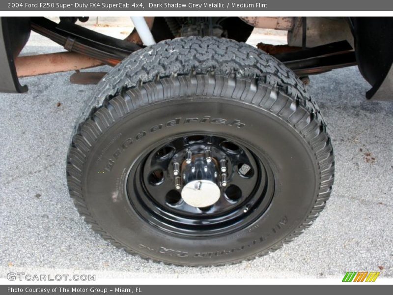 Dark Shadow Grey Metallic / Medium Flint 2004 Ford F250 Super Duty FX4 SuperCab 4x4