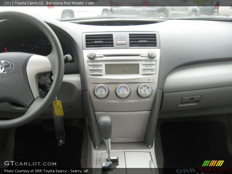 Barcelona Red Metallic / Ash 2011 Toyota Camry LE