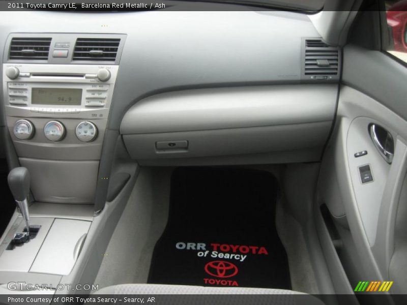 Barcelona Red Metallic / Ash 2011 Toyota Camry LE