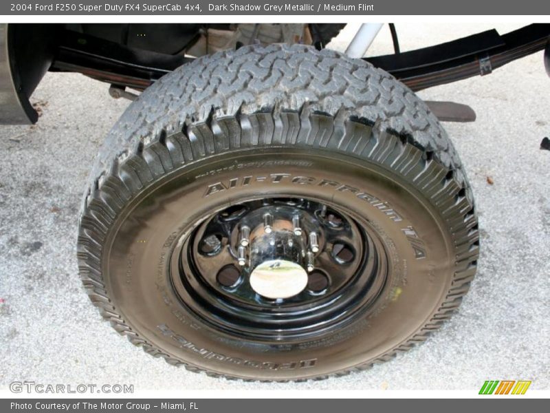 Dark Shadow Grey Metallic / Medium Flint 2004 Ford F250 Super Duty FX4 SuperCab 4x4