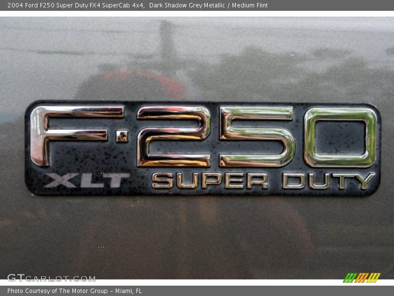 Dark Shadow Grey Metallic / Medium Flint 2004 Ford F250 Super Duty FX4 SuperCab 4x4