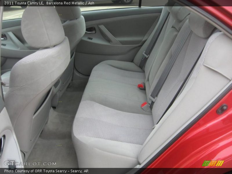 Barcelona Red Metallic / Ash 2011 Toyota Camry LE