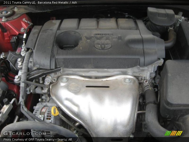 Barcelona Red Metallic / Ash 2011 Toyota Camry LE