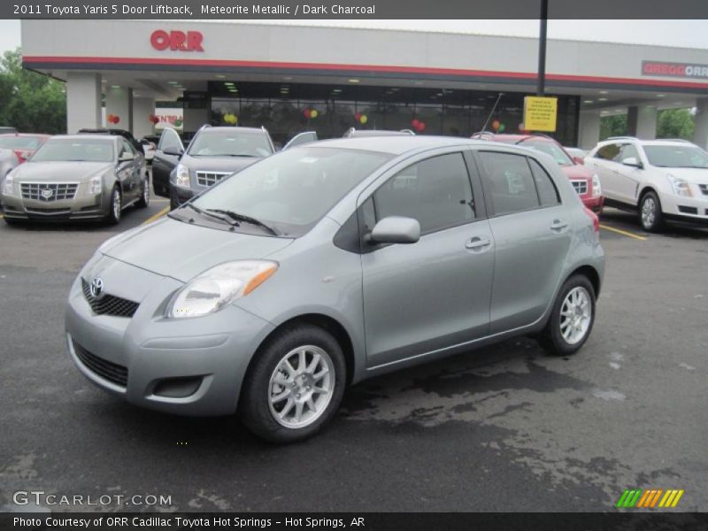 Meteorite Metallic / Dark Charcoal 2011 Toyota Yaris 5 Door Liftback