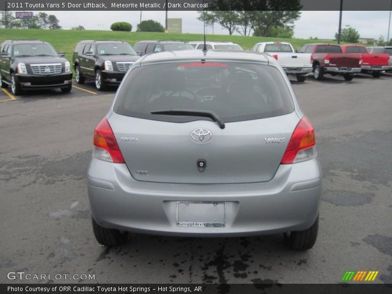 Meteorite Metallic / Dark Charcoal 2011 Toyota Yaris 5 Door Liftback