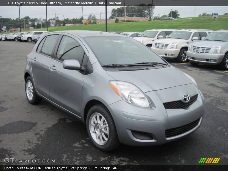Front 3/4 View of 2011 Yaris 5 Door Liftback
