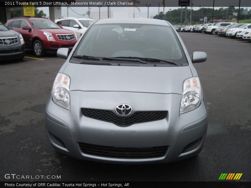 Meteorite Metallic / Dark Charcoal 2011 Toyota Yaris 5 Door Liftback