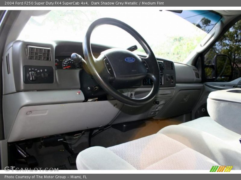 Dark Shadow Grey Metallic / Medium Flint 2004 Ford F250 Super Duty FX4 SuperCab 4x4
