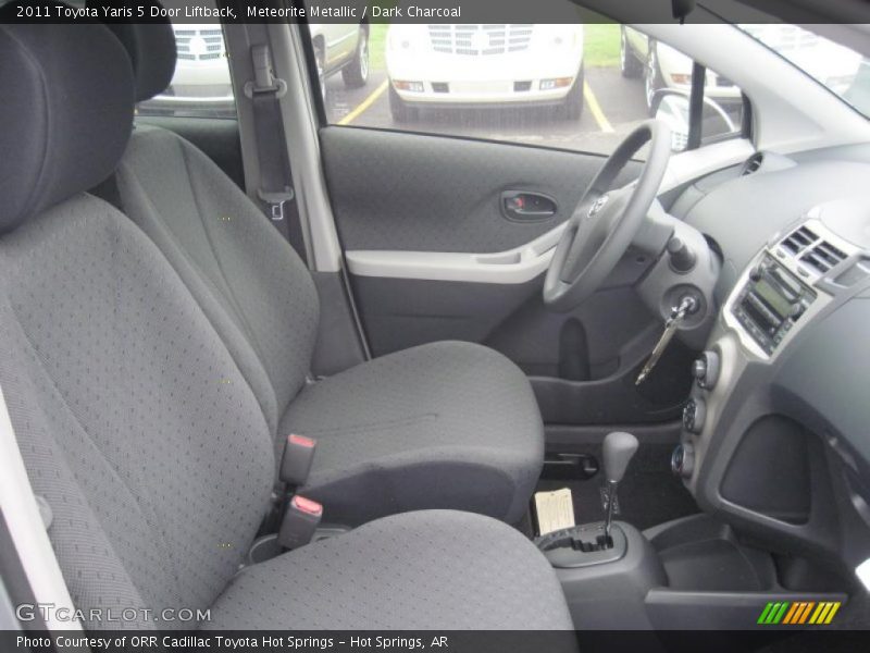 Meteorite Metallic / Dark Charcoal 2011 Toyota Yaris 5 Door Liftback