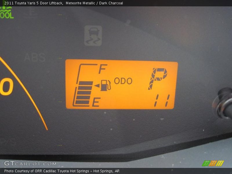 Meteorite Metallic / Dark Charcoal 2011 Toyota Yaris 5 Door Liftback
