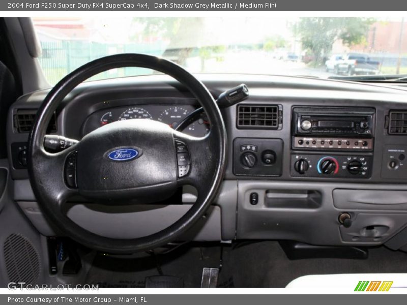 Dark Shadow Grey Metallic / Medium Flint 2004 Ford F250 Super Duty FX4 SuperCab 4x4